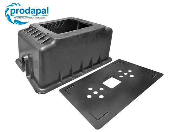 Caja y Solado Termoplástico Porta Medidor de Agua – Resistente y Duradero