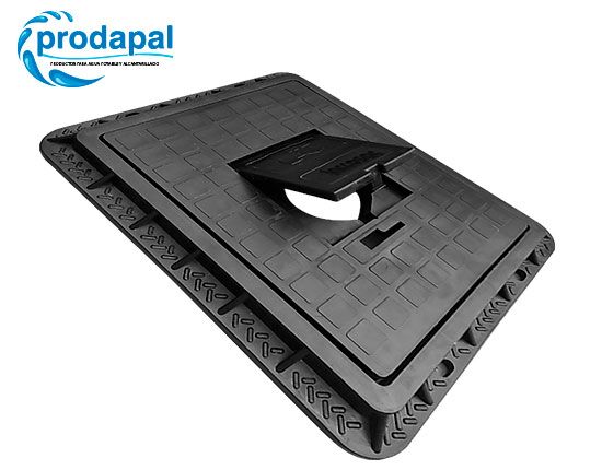 Marco y Tapa con Visor – Modelo Comercial para Medidores de Agua ½” - ¾”