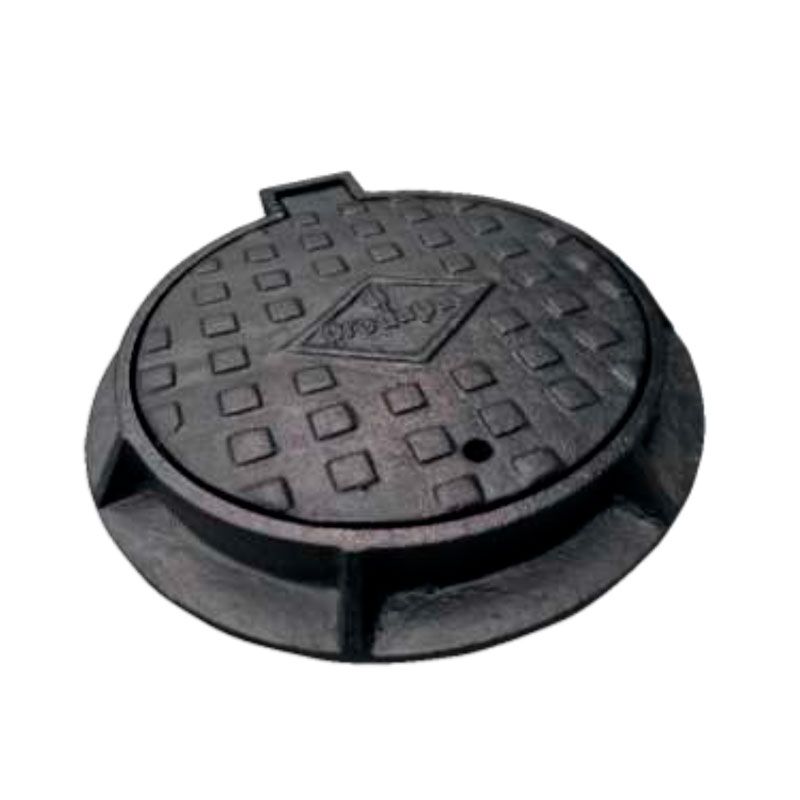 Marco y Tapa de Fierro Fundido DN600 para Buzón – Alta Resistencia 30 ton – Prodapal